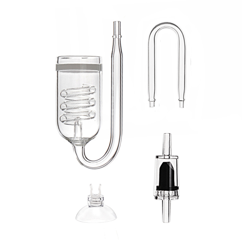 UUIDEAR Dreifach-Spiralglas-CO2-Diffusor