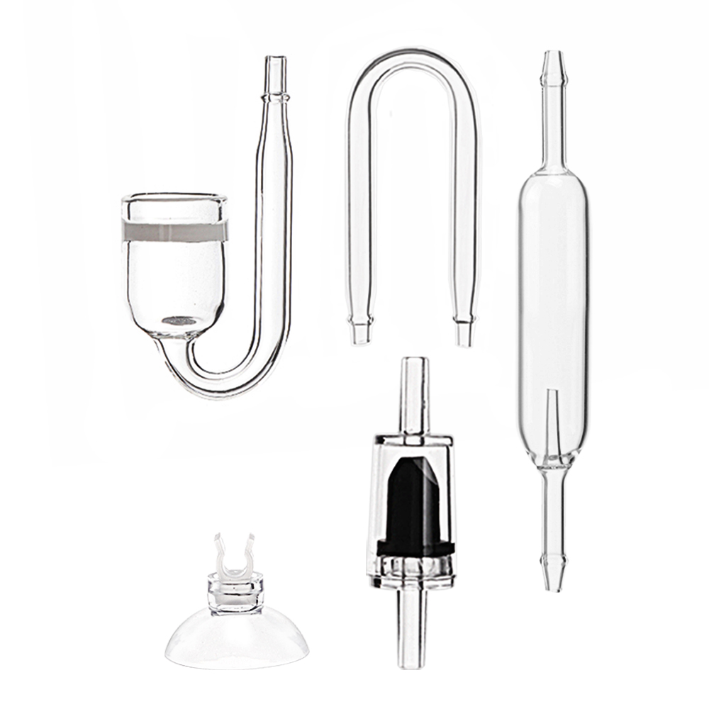 UUIDEAR straight mouth glass co2 diffuser