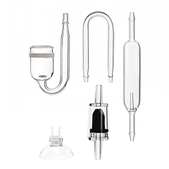 UUIDEAR straight mouth glass co2 diffuser