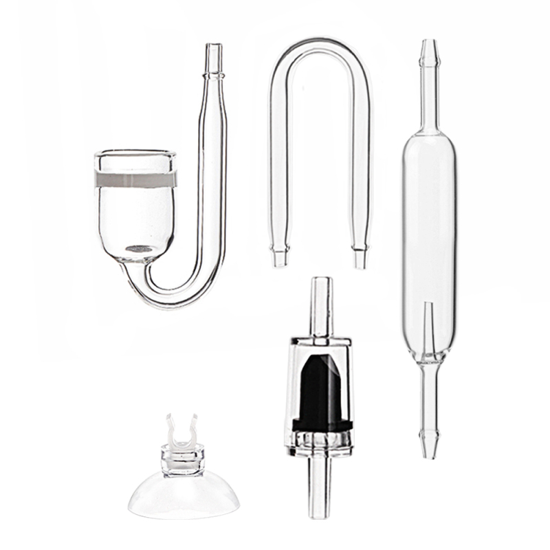 UUIDEAR straight mouth glass co2 diffuser