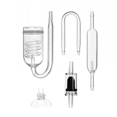 UUIDEAR Dreifach-Spiralglas-CO2-Diffusor