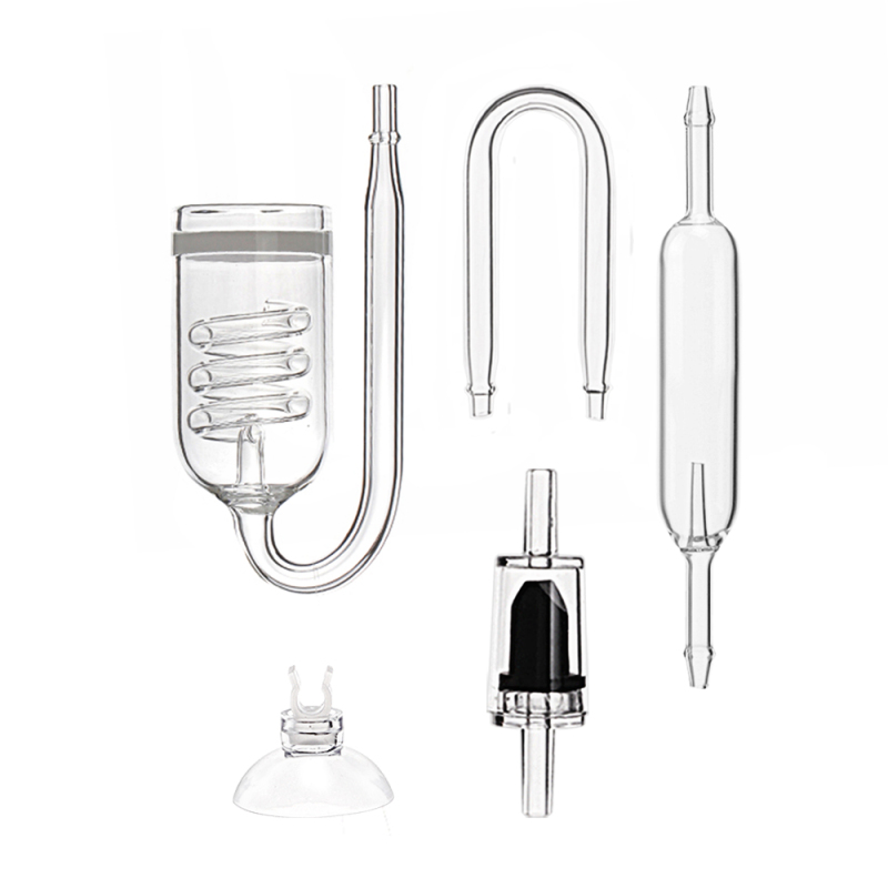 UUIDEAR Dreifach-Spiralglas-CO2-Diffusor