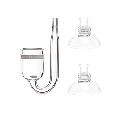 UUIDEAR straight mouth glass co2 diffuser