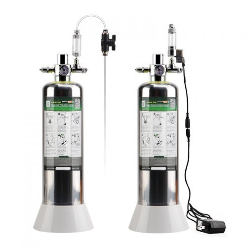 Kit Vérificateur De CO2 Pour Aquarium - Set Complet Avec Solution, Indicateur Couleur - Simple Et Rapide à Utiliser