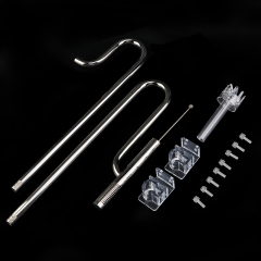 UUIDEAR stainless steel inflow and outflow metal jet lily pipe surface skimmer