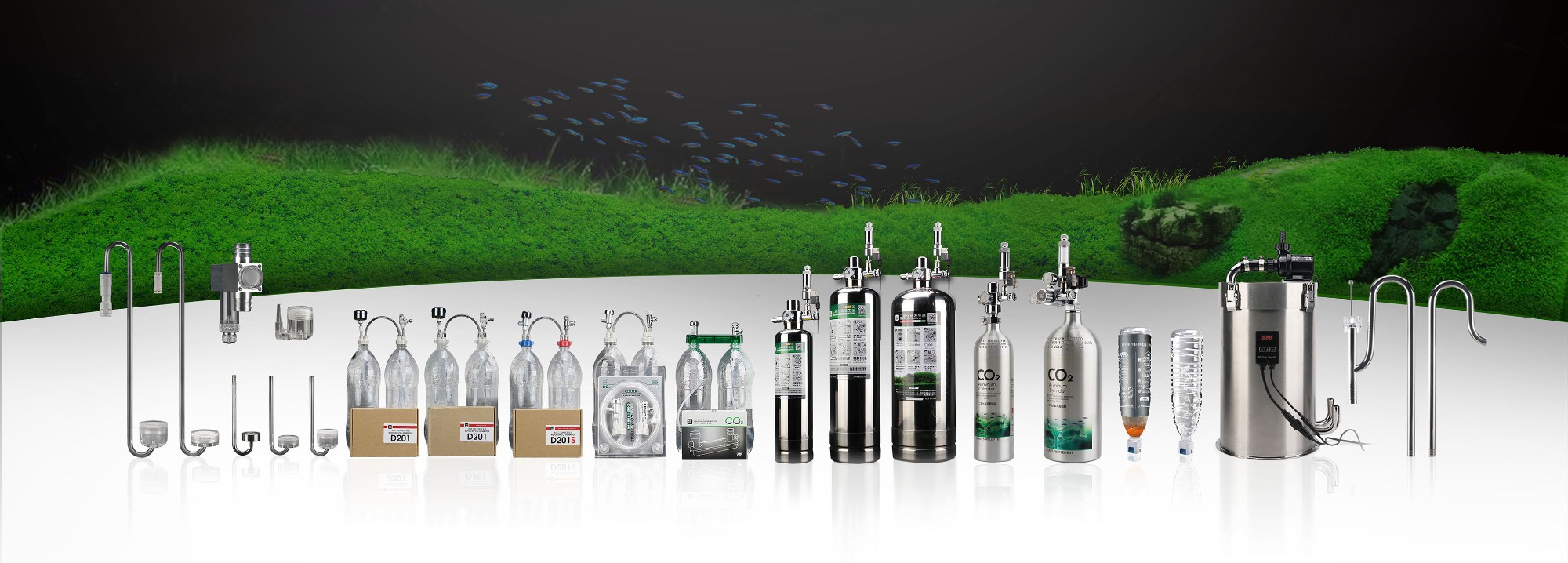 Aquarium co2 system equipment