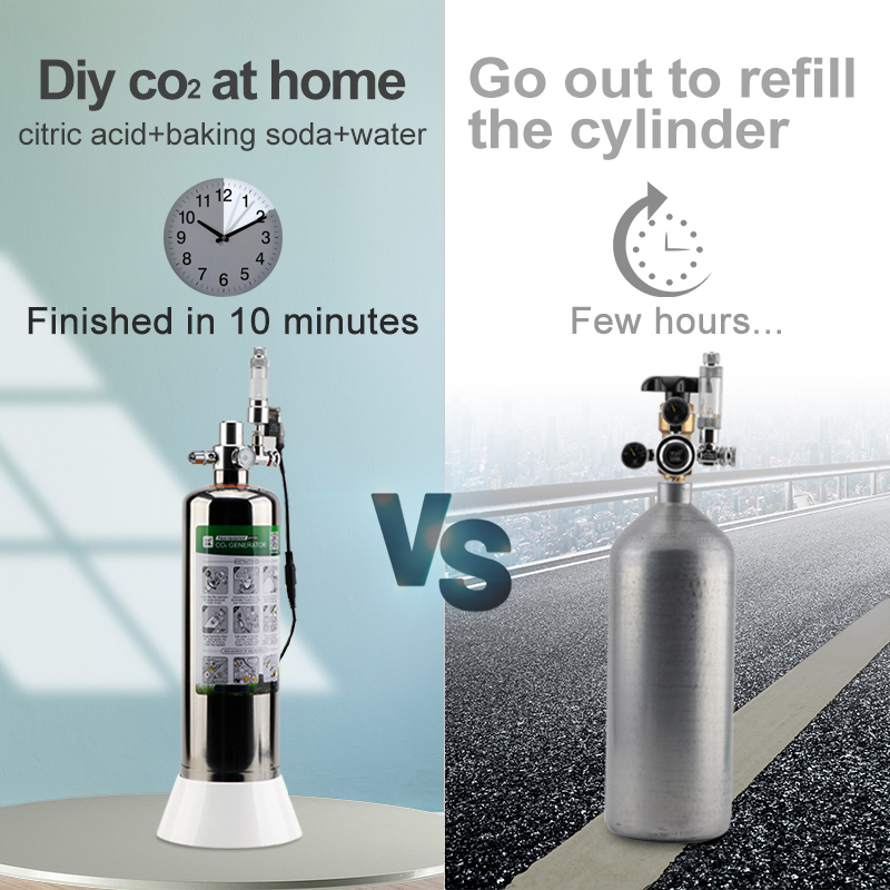 Das neueste CO2-Aquariensystem für bepflanzte Aquarien