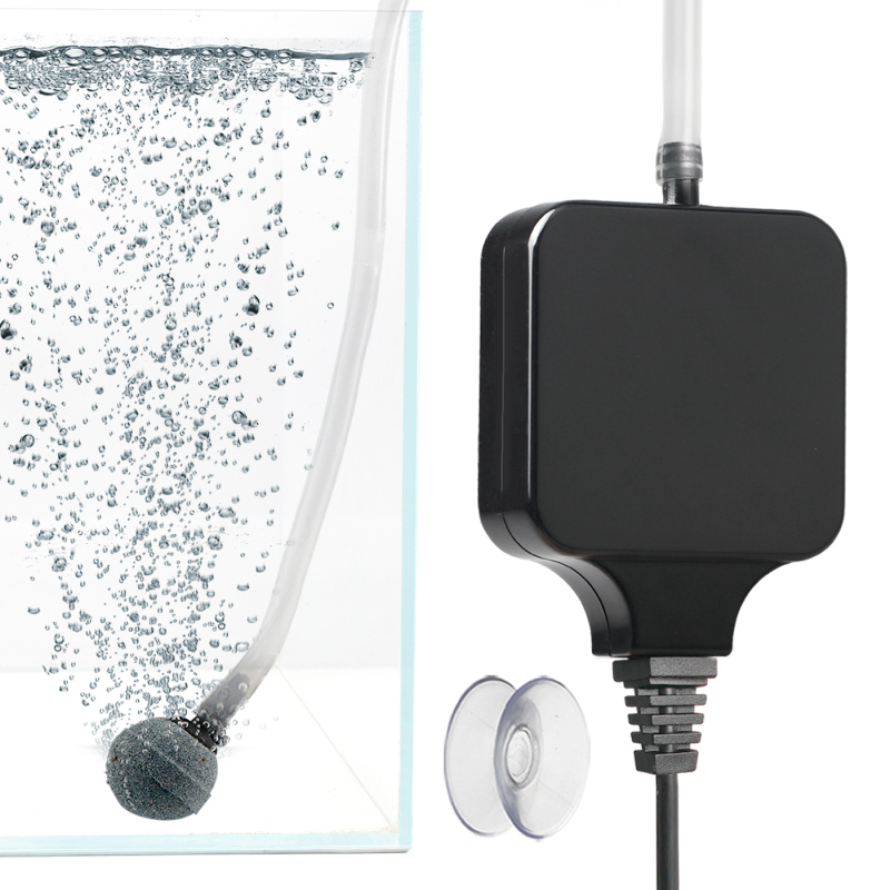 Mini pompa ad aria silenziosa per acquario