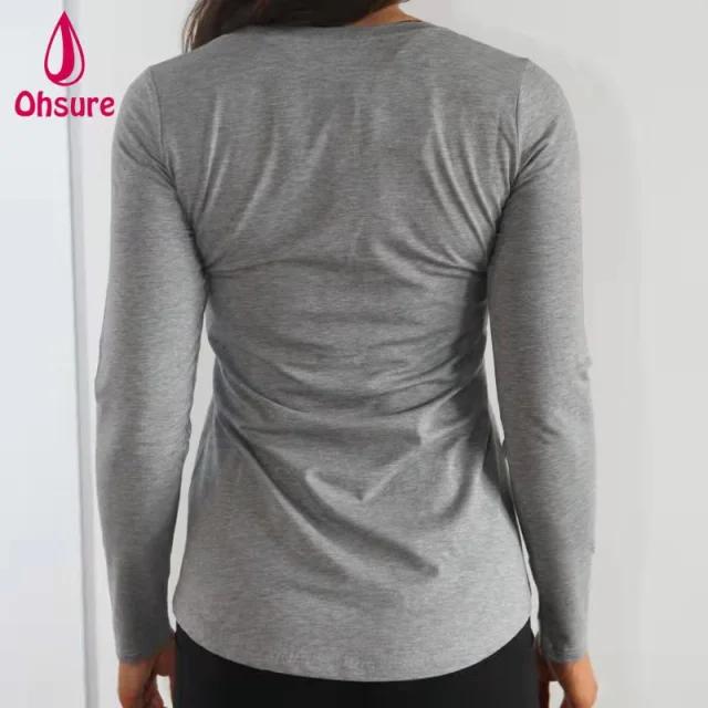 Fitness yoga shirt- Black