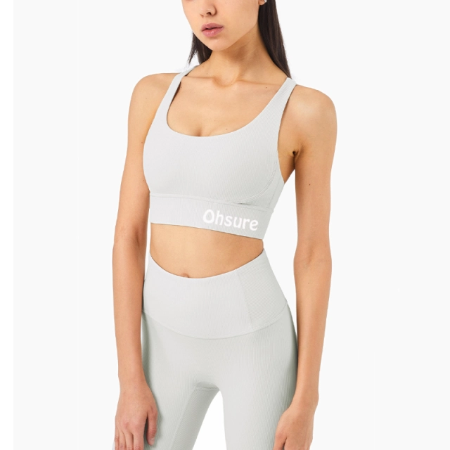 Thread sports bra - Ivory