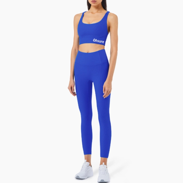 Thread sports bra - Blue