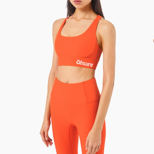 Thread sports bra - Orange