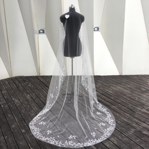 White Bridal Wedding Veils Pearls Veils For Church Wedding Veils And Accessories
