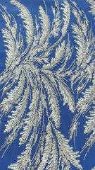 Wing heavy design embroidered beaded sequins for wedding bridal dress embroidery lace fabric