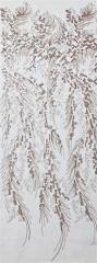 Tecido bordado dentelle african beaded sequins nigerian embroidered lace fabric