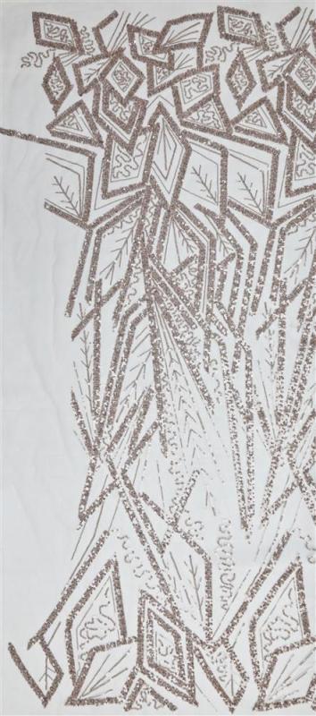 Tela bordada dentelle african beaded sequins nigerian embroidered lace fabric