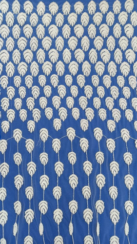 Cloud design beaded embroidered for wedding bridal dress embroidery lace fabric