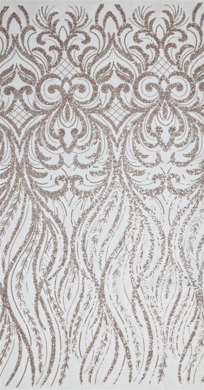 African beaded sequins nigerian para boda tecidos frisados embroidered lace fabric