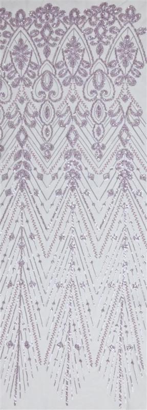 African beaded sequins nigerian tela de encaje embroidery lace fabric