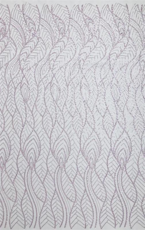 Tissus de dentelle african beaded sequins nigerian embroidered lace fabric