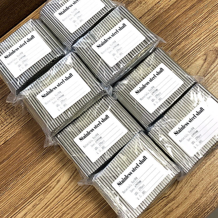 Stainless steel motor shaft, stainless steel motor shaft, stainless steel fan shaft