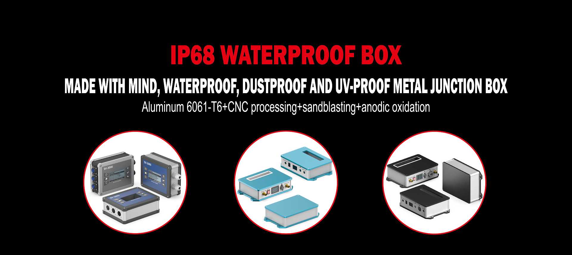 IP68 waterproof box