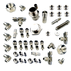 OEM Stainless Steel Shaft Parts CNC Precision Machining Turning 6-axis Swiss CNC Lathe