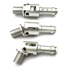 AL6061-T6 Aluminum Anodized Metal Shaft Parts CNC Precision Machining Custom Service