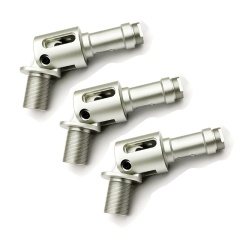 AL6061-T6 Aluminum Anodized Metal Shaft Parts CNC Precision Machining Custom Service