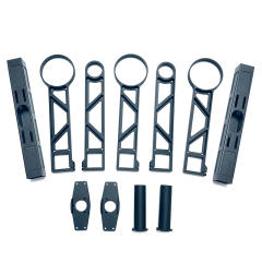 Kamikawa precision CNC machining service aluminum anodized ultra-light gimbal photography stand