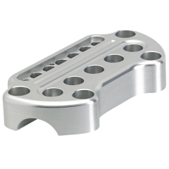 Kamikawa Precision CNC Machining Service Aluminum Anodized Oxygen Mechanically Connected Aluminum Bracket