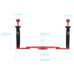 GoPro Camera Handlebar Custom CNC Machining Aluminum Parts