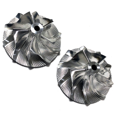 Impeller AL6061 & 7075-T6 Aluminum CNC Machining Custom Service Milling Metal Parts