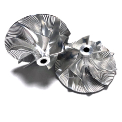 Impeller AL6061 & 7075-T6 Aluminum CNC Machining Custom Service Milling Metal Parts