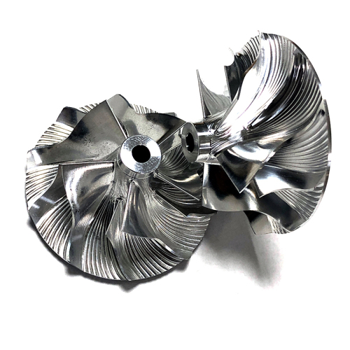 Impeller AL6061 & 7075-T6 Aluminum CNC Machining Custom Service Milling Metal Parts