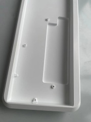 Custom diy cnc mechanical keyboard case colorful aluminum anodized