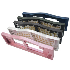 CNC Machining Mirror Polished Ergonomic Keyboard Case