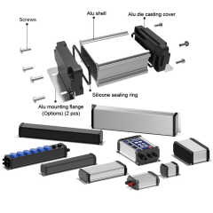 IP68 electrical waterproof junction PCB box made by Kamikawa Precision