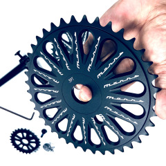 Kamikawa Precision bulk custom electric bicycle crankset crank BMX 39T sprocket