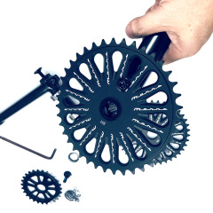 Kamikawa Precision bulk custom electric bicycle crankset crank BMX 39T sprocket