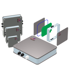 Kamikawa Precision Bulk Custom High Quality IP68 Outdoor Aluminum Waterproof Box Electronic Junction Box