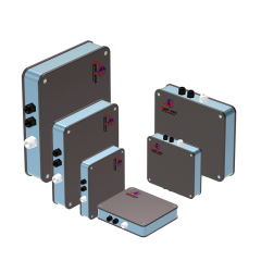 Kamikawa Precision Bulk Custom High Quality IP68 Outdoor Aluminum Waterproof Box Electronic Junction Box