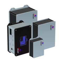 Kamikawa Custom Metal Electrical Junction Boxes Dustproof Outdoor Clear Cover IP68 Standard Depth Waterproof Junction Box