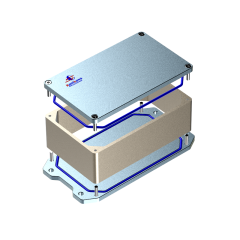 Kamikawa Precision bulk custom all kinds of metal waterproof box IP68by water junction box
