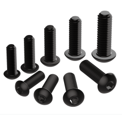 Kamikawa Precision Batch Custom Alloy Steel Galvanized Stainless Steel Screw BHCS 5/16