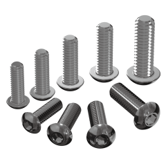Kamikawa Precision Batch Custom Alloy Steel Galvanized Stainless Steel Screw BHCS 5/16
