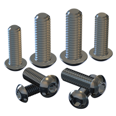 Kamikawa Precision Batch Custom Alloy Steel Galvanized Stainless Steel Screw BHCS 5/16