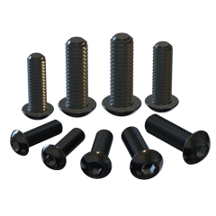 Kamikawa Precision Batch Custom Alloy Steel Galvanized Stainless Steel Screw BHCS 5/16