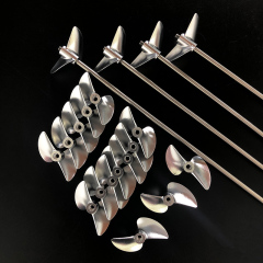 CNC machined aluminum alloy M4 high-speed double-blade propeller for model aircraft