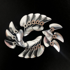 CNC machined aluminum alloy M4 high-speed double-blade propeller for model aircraft